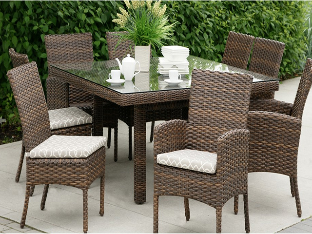Ratana Portfino Dining Table Chairs, Ratana Outdoor Furniture Warranty